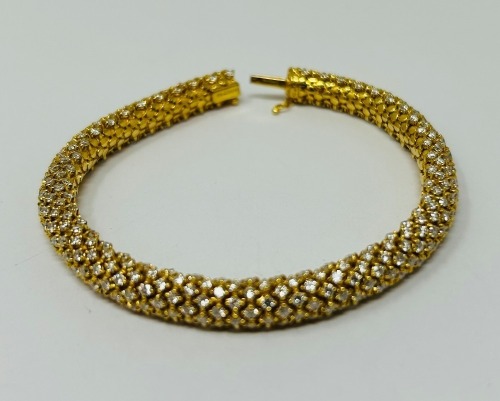 Fraleoni 18K Gold & Diamond Bracelet (Dayton, NJ)