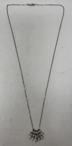 14K Gold & Diamond Necklace (Dayton, NJ)