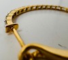18KY Gold & Diamond Hoop Earrings (Dayton, NJ) - 4