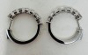 Diamond Hoop Earrings (Dayton, NJ) - 2