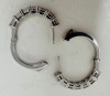 Diamond Hoop Earrings (Dayton, NJ) - 3