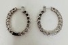 14KW Gold & Diamond Hoop Earrings (Dayton, NJ) - 2