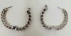 14KW Gold & Diamond Hoop Earrings (Dayton, NJ) - 3