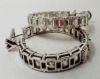 18KY Gold & Diamond Hoop Earrings (Dayton, NJ)