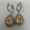 18K Gold & Diamond Dangle Earrings (Dayton, NJ)