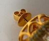 18KY Gold Halo Earrings (Dayton, NJ) - 3