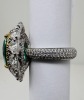 18K Gold, Emerald & Diamond Ring (Dayton, NJ) - 4