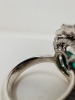 18K Gold, Emerald & Diamond Ring (Dayton, NJ) - 5
