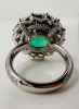 18K Gold, Emerald & Diamond Ring (Dayton, NJ) - 7