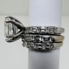 14K &Diamond Engagement & Wedding Ring Set (Dayton, NJ) - 9