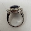 18KW Gold, Sapphire & Diamnd Ring (Dayton, NJ)