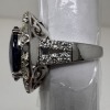 18KW Gold, Sapphire & Diamnd Ring (Dayton, NJ) - 4