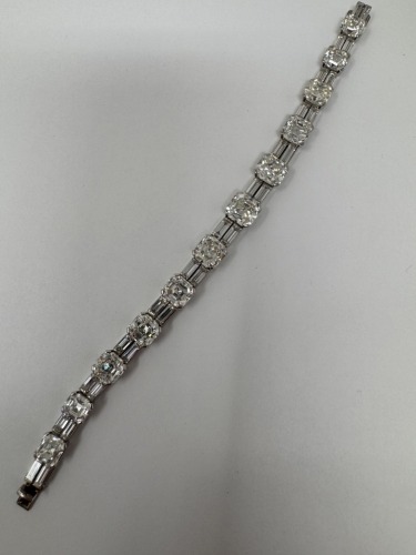 Platinum & Diamond Bracelet (Dayton, NJ)