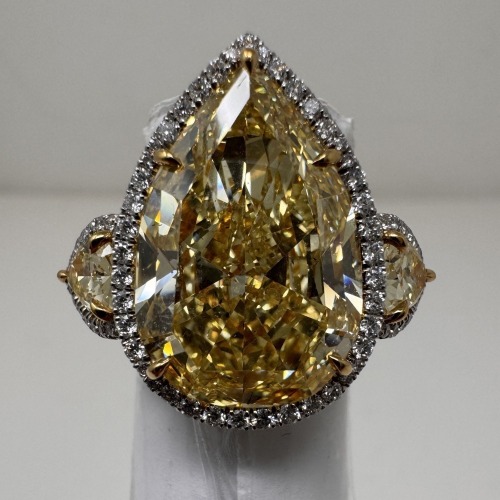 Platinum, 18K & Diamond Ring (Dayton, NJ)