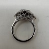 18KW Gold, Sapphire & Diamond Ring (Dayton, NJ) - 2