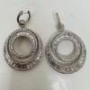 18KW Gold & Diamond Hoop Earrings (Dayton, NJ)
