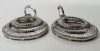 18KW Gold & Diamond Hoop Earrings (Dayton, NJ) - 2