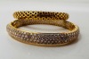 18KY Gold & Diamond Hoop Earrings (Dayton, NJ) - 2