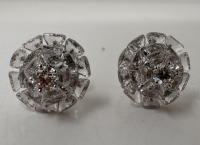 18KW Gold & Diamond Earrings (Dayton, NJ)