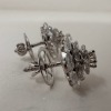 18KW Gold & Diamond Earrings (Dayton, NJ) - 2