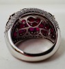 18KW Gold, Ruby & Diamond Ring (Dayton, NJ) - 4