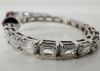18KW Gold & Diamond Hoop Earrings (Dayton, NJ) - 3