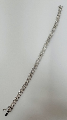 18KW Gold & Diamond Bracelet (Dayton, NJ)