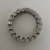 18KW Gold & Diamond Eternity Band Ring (Dayton, NJ)