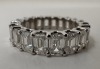 18KW Gold & Diamond Eternity Band Ring (Dayton, NJ) - 2