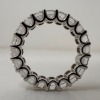 18KW Gold & Diamond Eternity Band Ring (Dayton, NJ) - 3