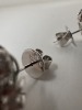 18KW Gold, Emerald & Diamond Earrings (Dayton, NJ) - 2