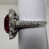 18KW Gold, Ruby & Diamnd Ring (Dayton, NJ) - 3
