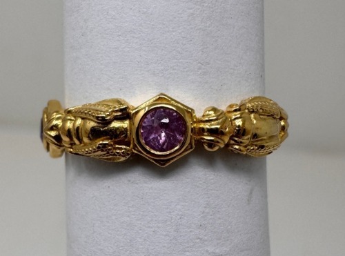 Konstantino 18K Gold & Sapphire Ring (Dayton, NJ)