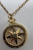 18K Gold Cobochon & Diamond Pendent (Dayton, NJ) - 2
