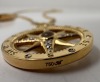 18K Gold Cobochon & Diamond Pendent (Dayton, NJ) - 6