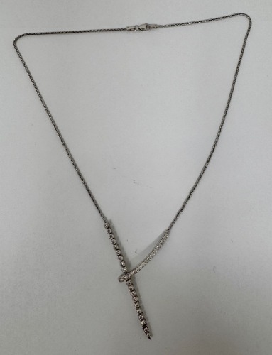 14K Gold & Diamond Necklace (Dayton, NJ)