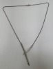 14K Gold & Diamond Necklace (Dayton, NJ)