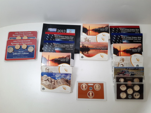 U.S. Proof and Commemorative Coin Sets