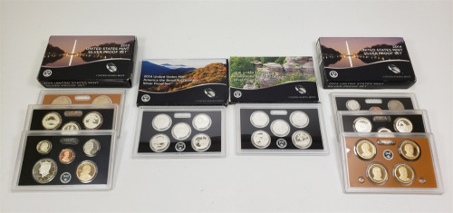 (4) U.S. Silver Proof Sets