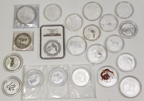 2(1) 1oz Silver Australian Coins