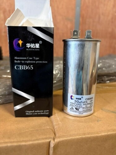 CBB65 Film Capacitors (STG Logistics/Pasadena, TX )