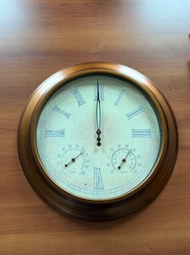 Outdoor Lighted Atomic Clock (VR Transportation/Hebron, KY)