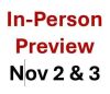 In-Person Preview Nov. 2 & 3, Dayton, NJ