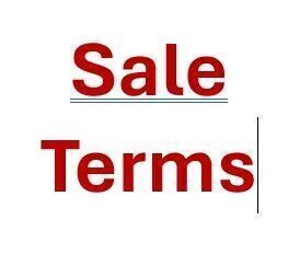 Sale Terms