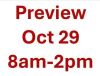 Preview Oct. 29, 9am-2pm (City of Industry, CA)