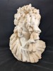 Antique Carved Bust of A Young Woman - 3