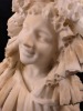 Antique Carved Bust of A Young Woman - 5