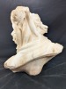 Antique Carved Bust of A Young Woman - 7