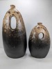 (2) Ring/Halo Decorative Vases - 3