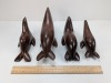 (4) Handmade Wooden Sea Lions - 6